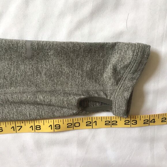 Nike Womens S Dri-Fit Element 1/4 Zip Running Jogging Reflective Gray 481320 Gym - Picture 8 of 11